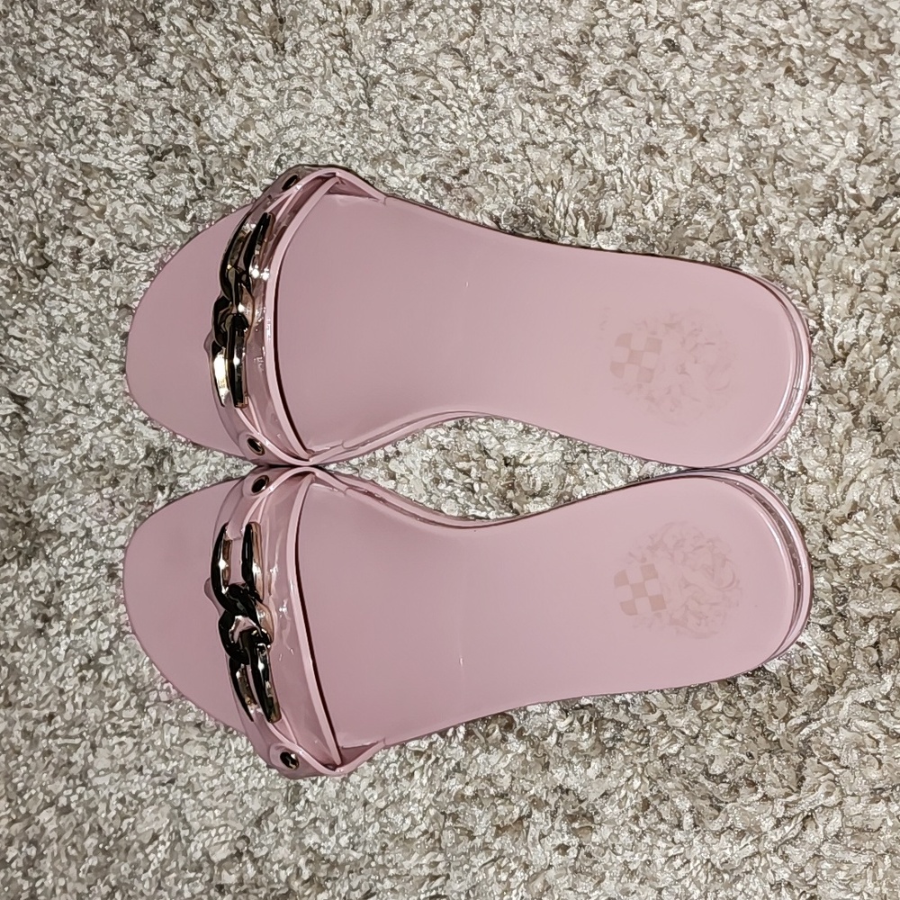 EUC VINCE CAMUTO Evolet Sandals - BLUSH - Size 6